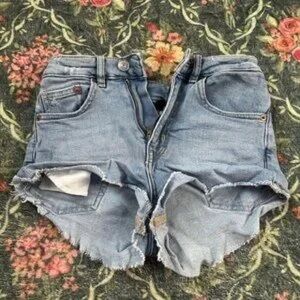 Denim Blue Women Shorts